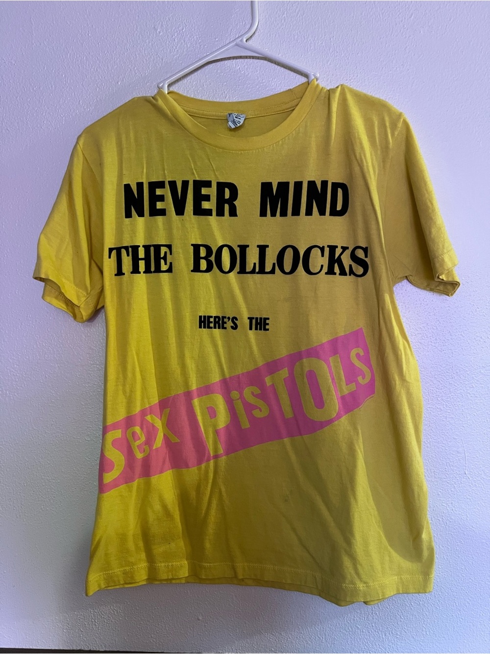 Pacifica Yellow Graphic Crewneck Tee
